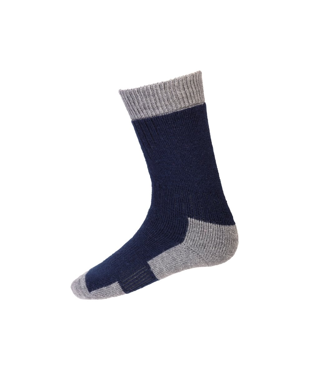 Glen Socks - Navy/Mid Grey