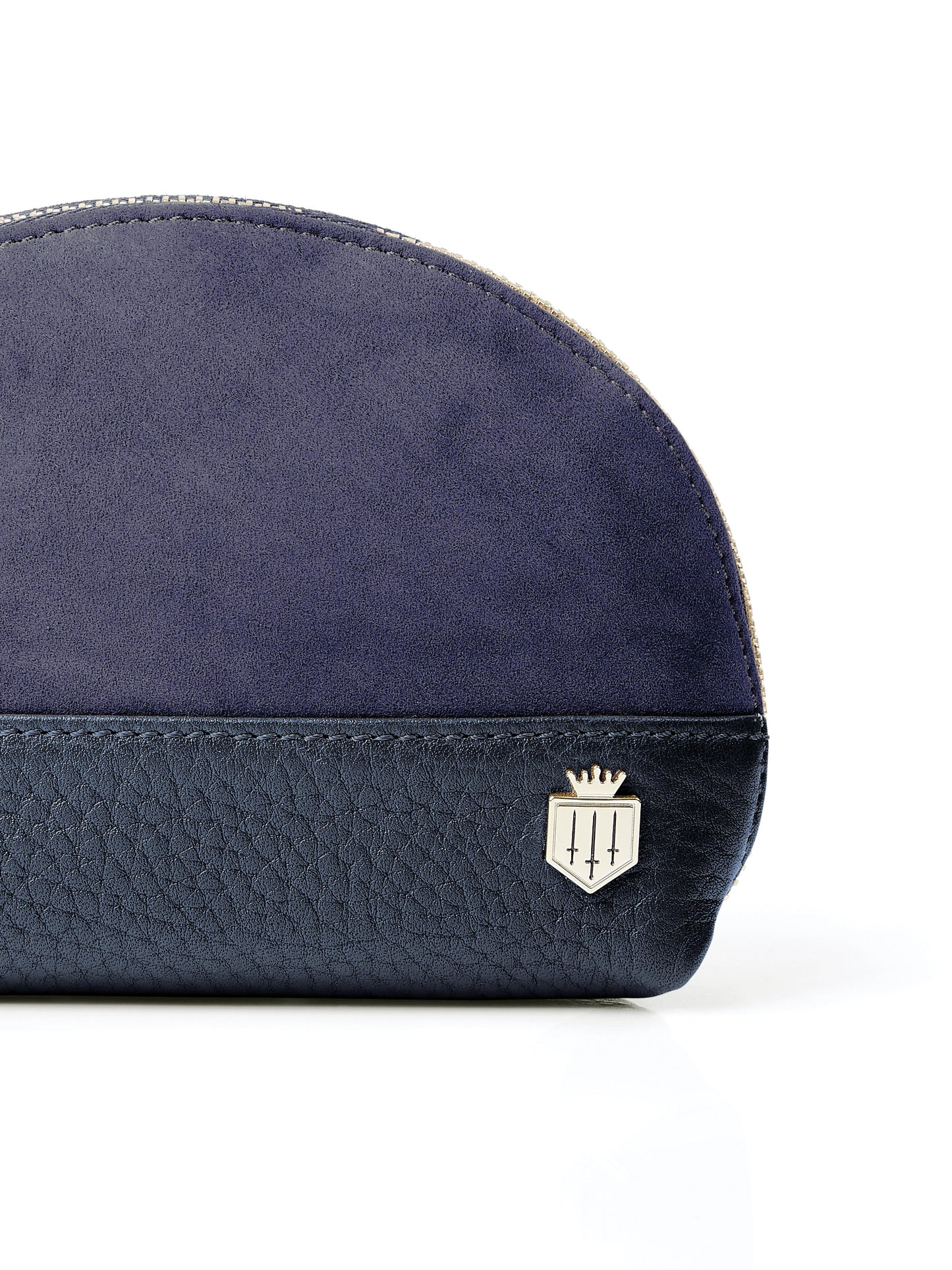 Chiltern Coin Purse - Ink Suede