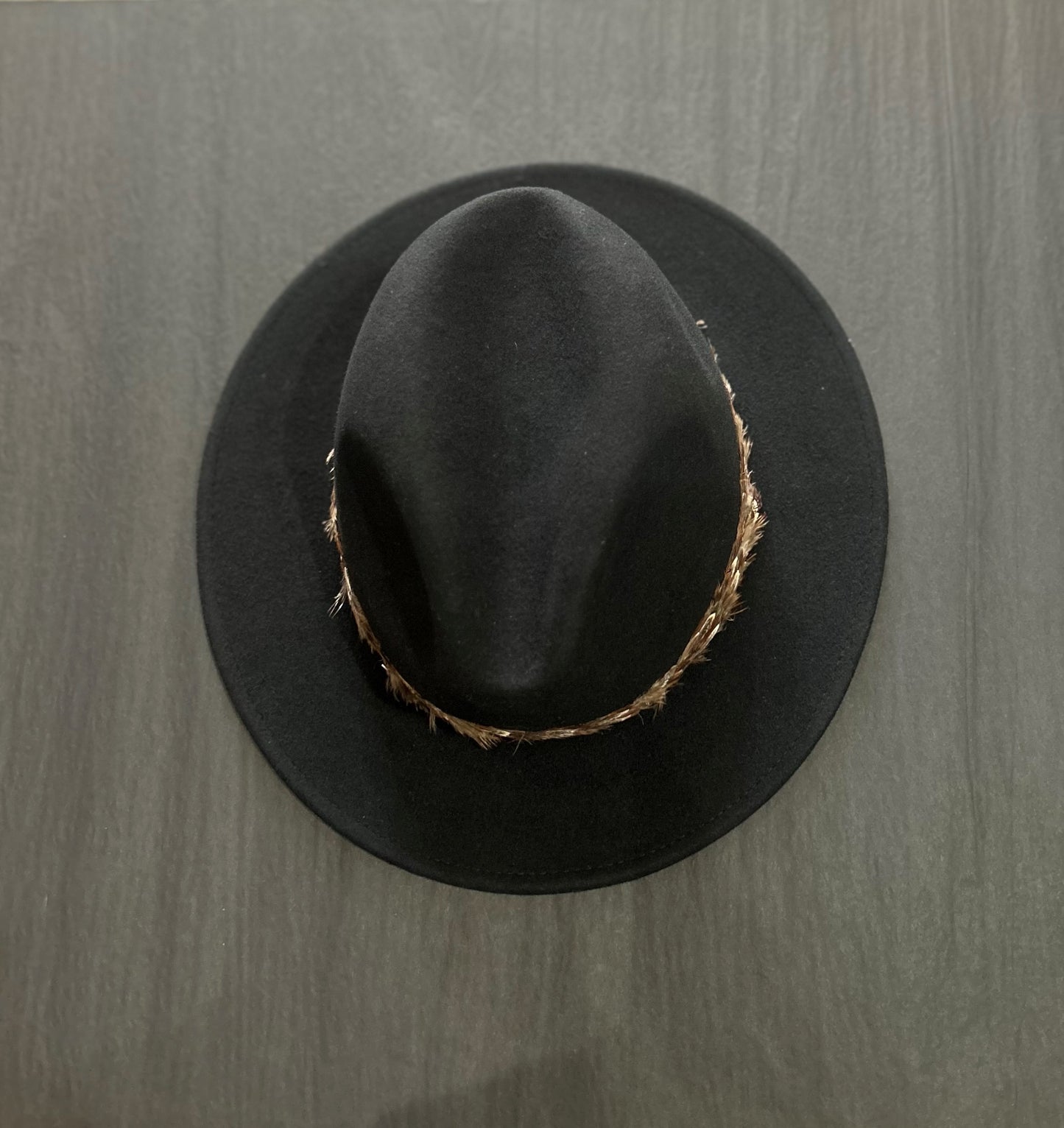 Kansas Wool Felt Hat - Black