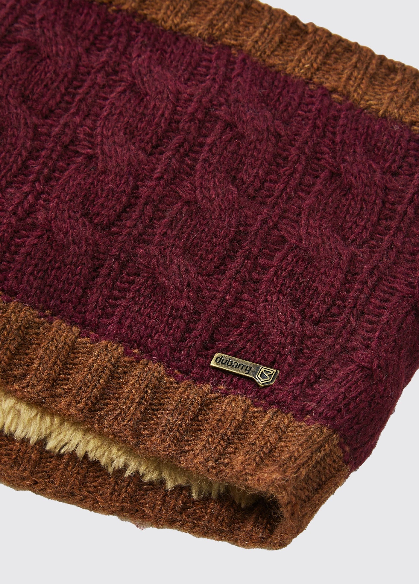 Walton Knitted Headband - Ox Blood