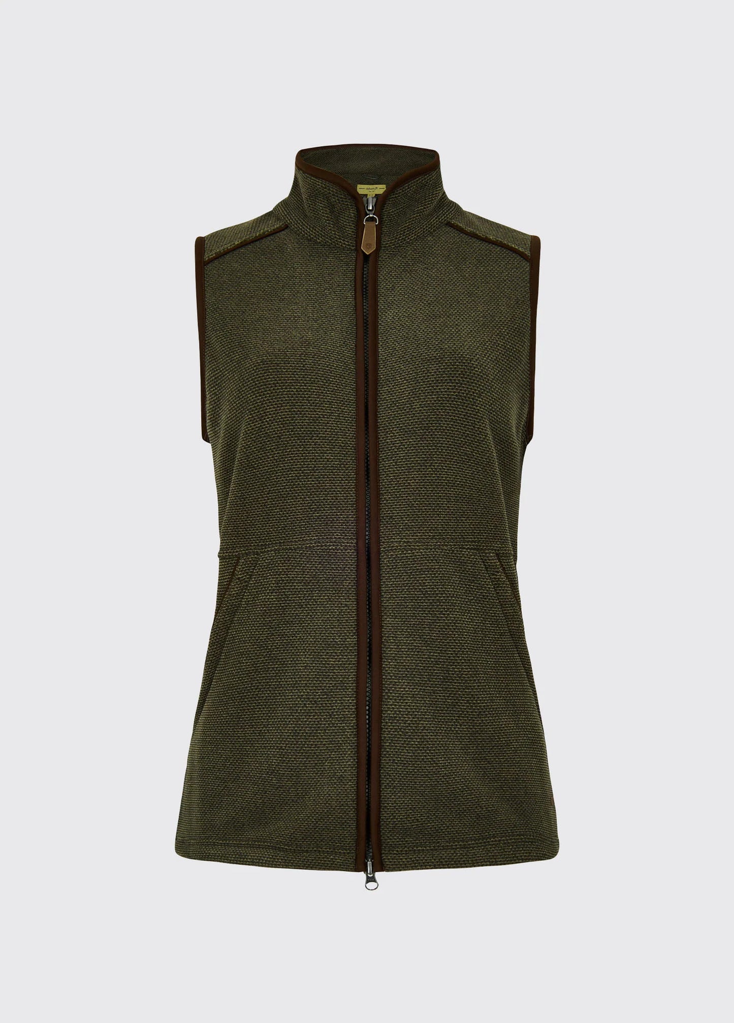 Carbury Fleece Gilet - Olive