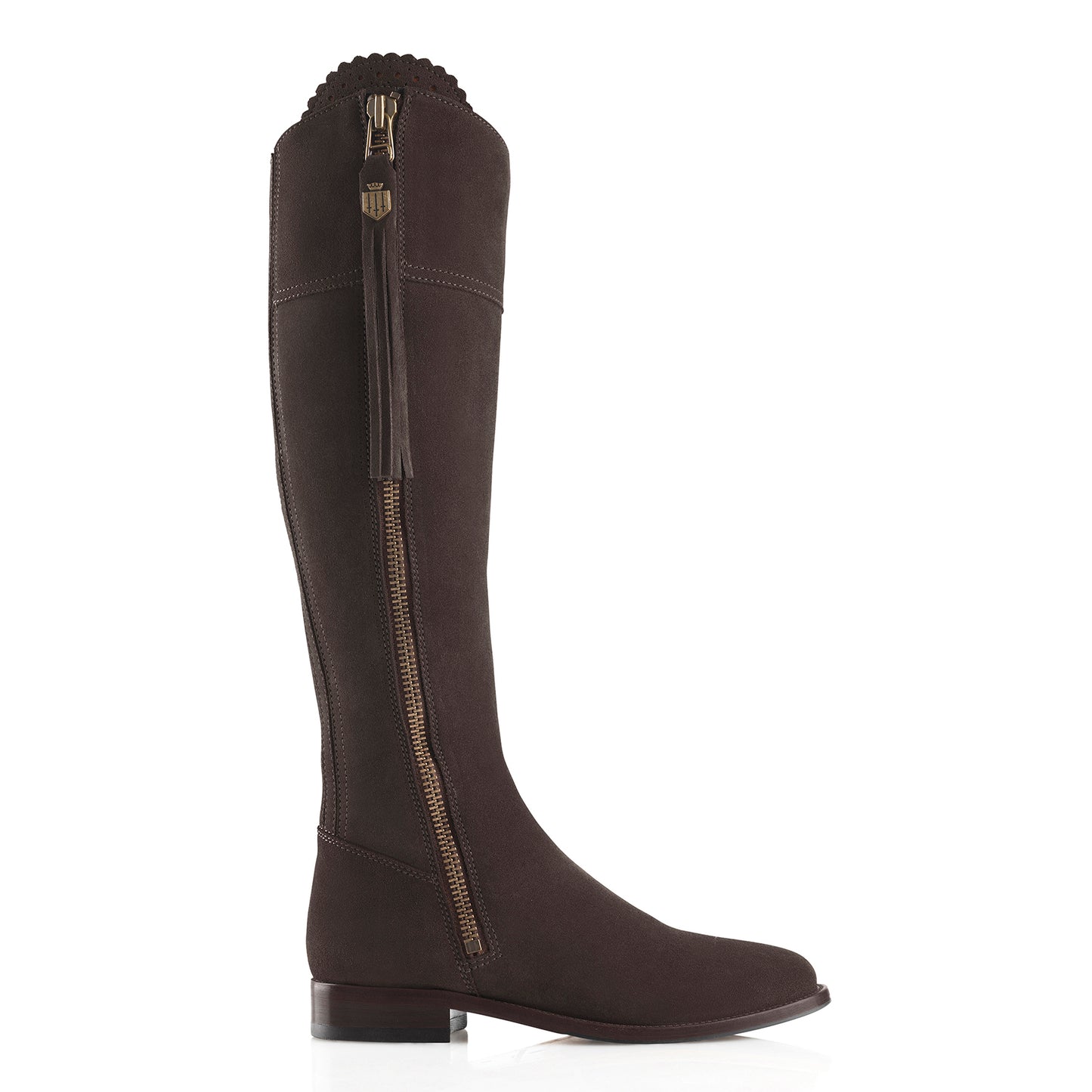 Regina - Chocolate Suede