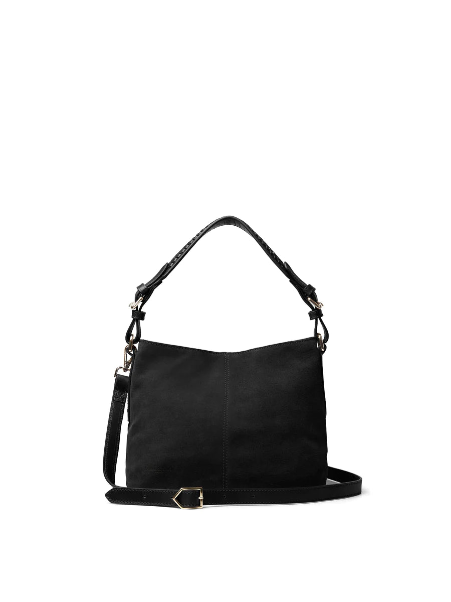 Mini Tetbury Handbag - Black Suede