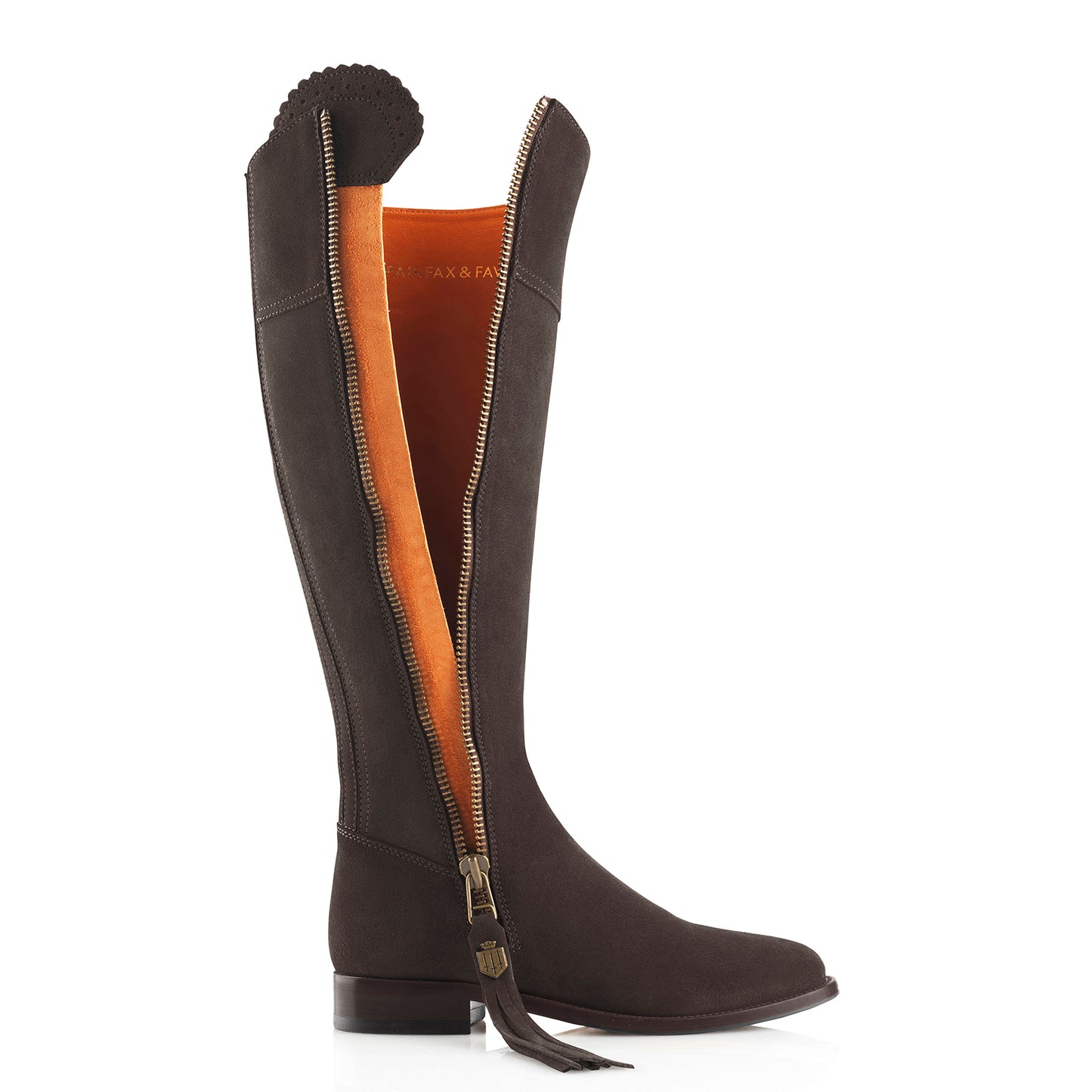 Regina - Chocolate Suede