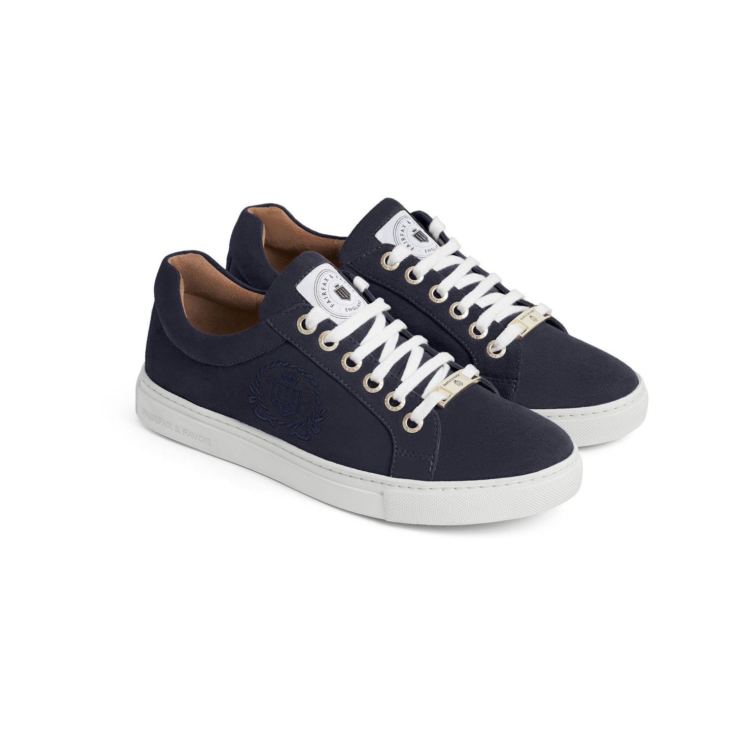 Richmond Trainer - Navy Suede