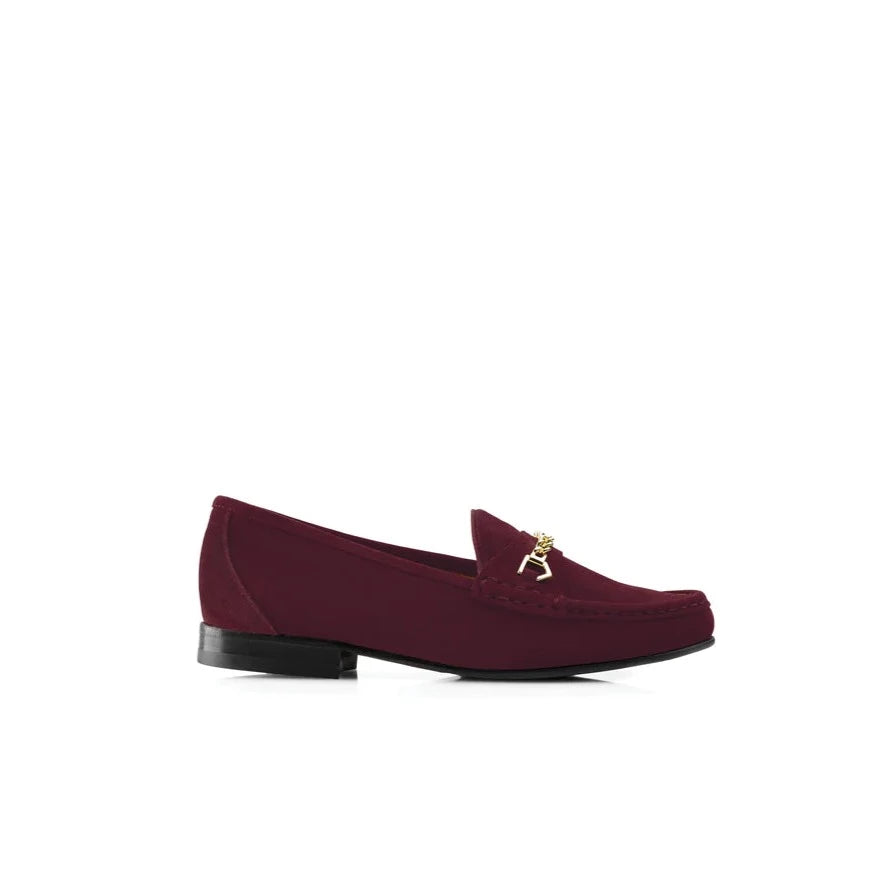 Apsley Loafer - Plum Suede