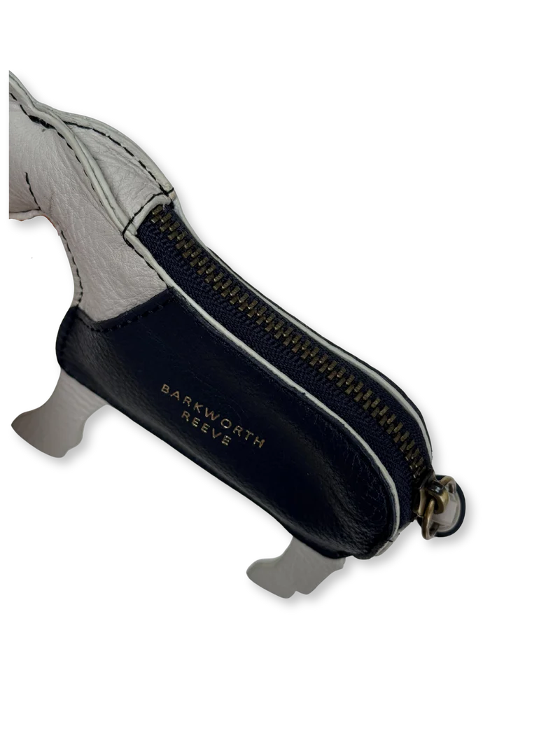 Pony Coin Purse - Grey Leather