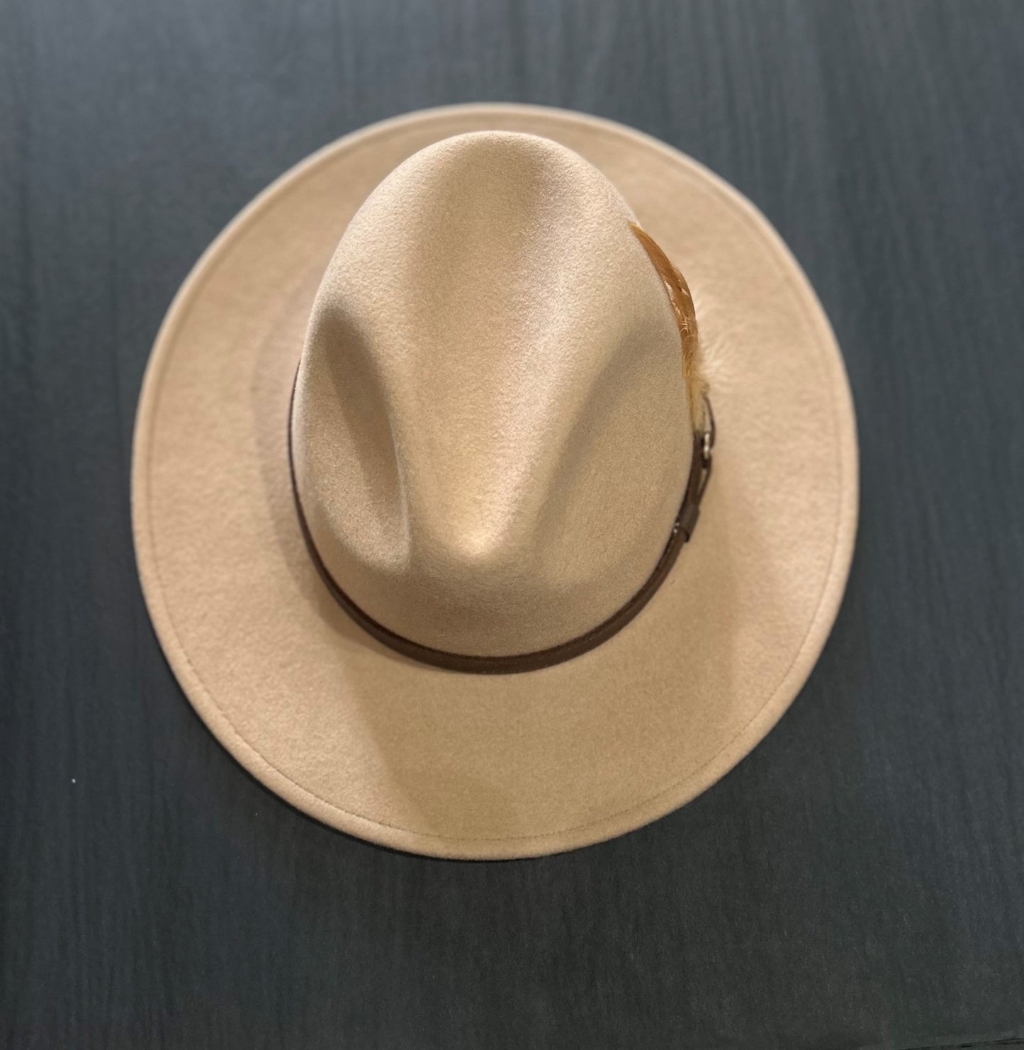 Ranger Wool Felt Hat - Beige