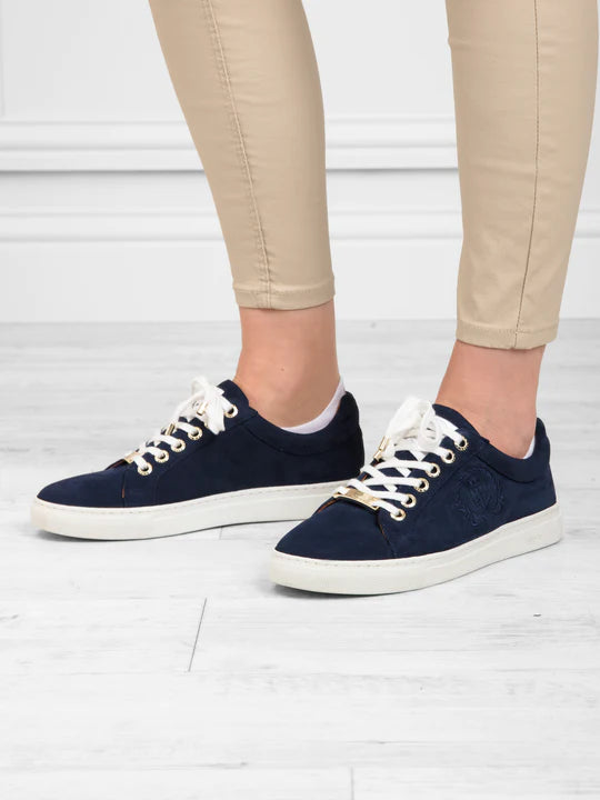 Richmond Trainer - Navy Suede