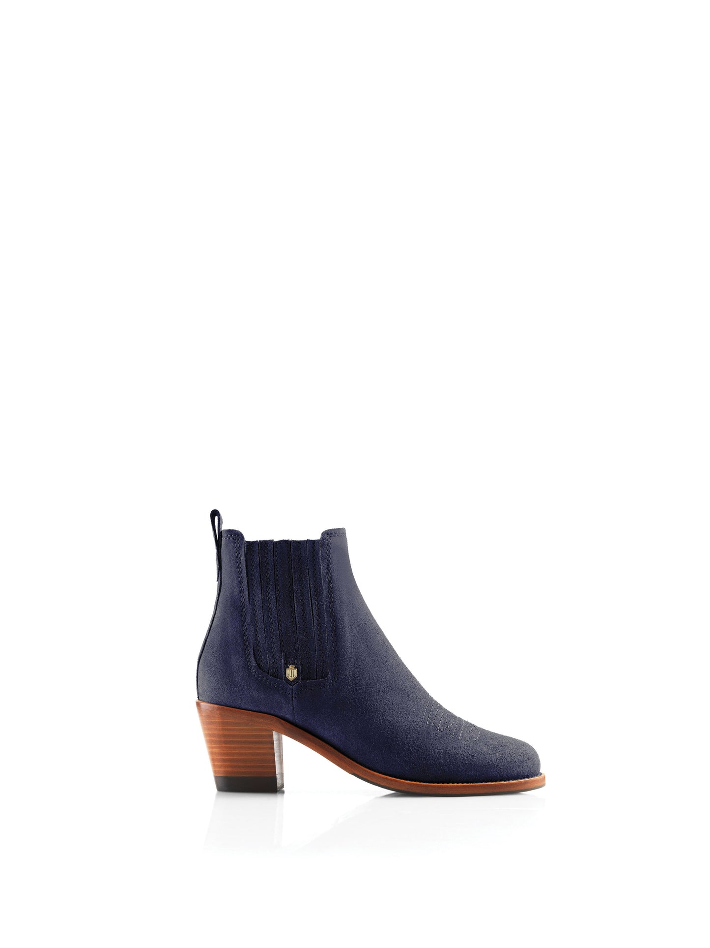 Rockingham Ankle Boot - Ink Suede