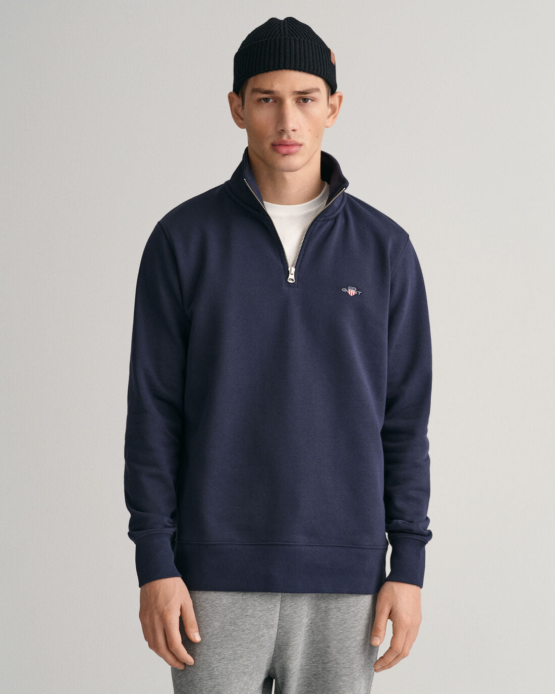 Shield Half-Zip Sweatshirt - Evening Blue