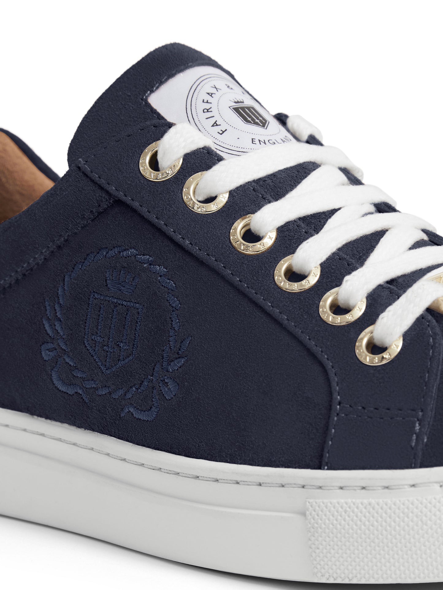 Richmond Trainer - Navy Suede