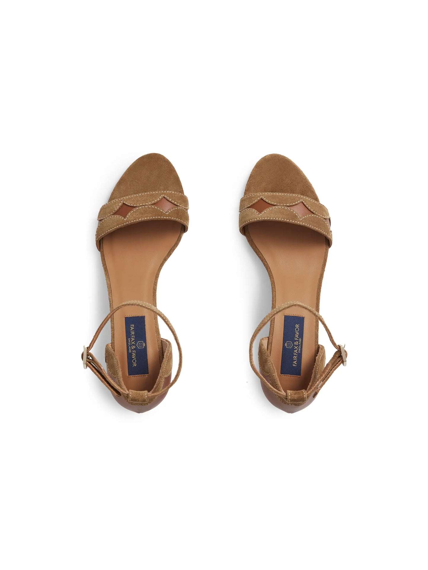 Ohio Mid Heel - Tan Suede