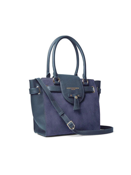 Windsor Tote - Ink Suede