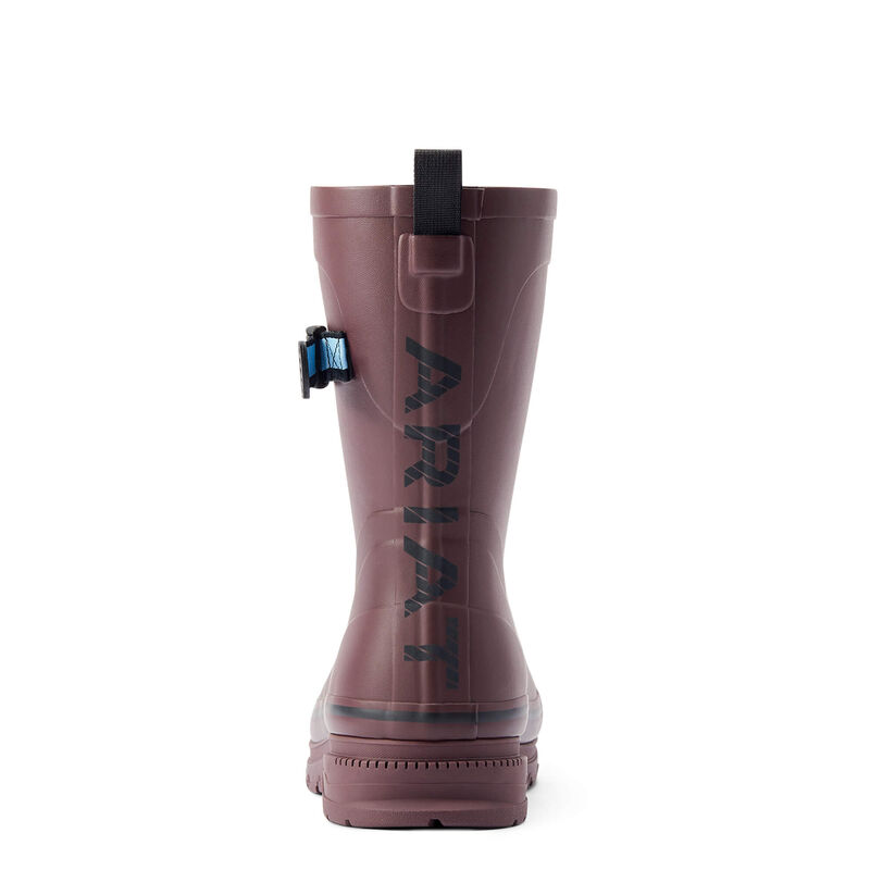 Kelmarsh Mid Rubber Boot - Maroon