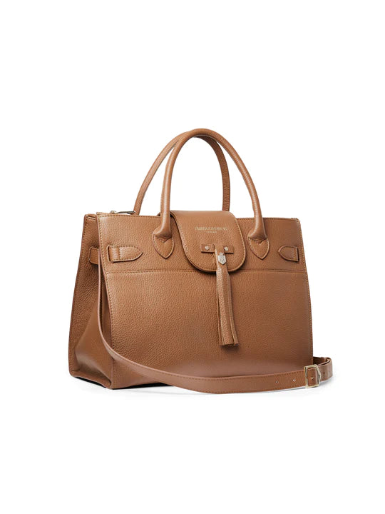 Windsor Work Bag - Tan Leather