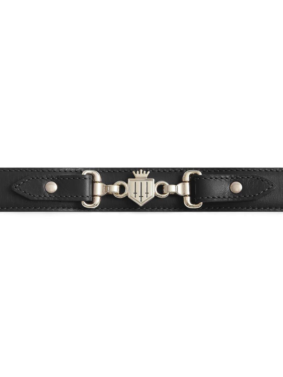 Moulton Belt - Black Leather