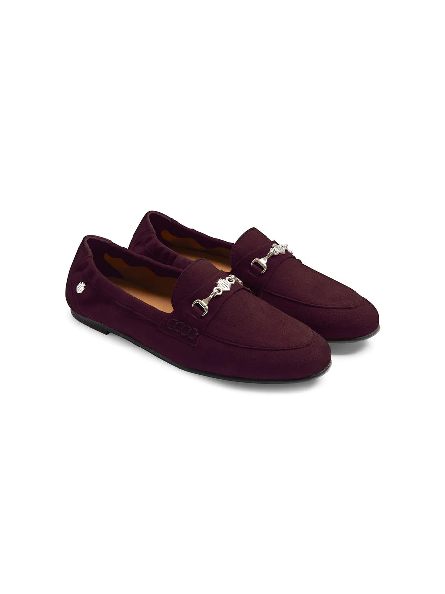Newmarket Loafer - Plum Suede
