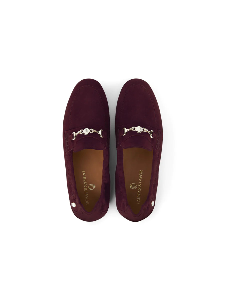 Newmarket Loafer - Plum Suede