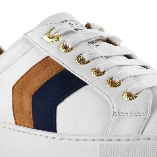 Alexandra Trainer - with Tan & Navy Suede