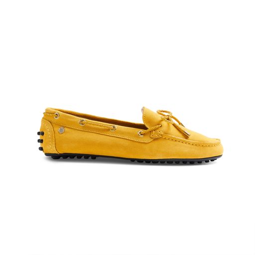Henley Driver - Mango Suede