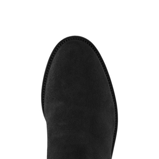 Heeled Regina - Black Suede