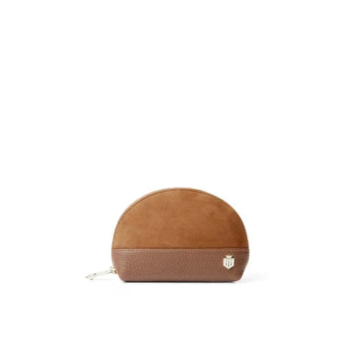 Chiltern Coin Purse - Tan Suede