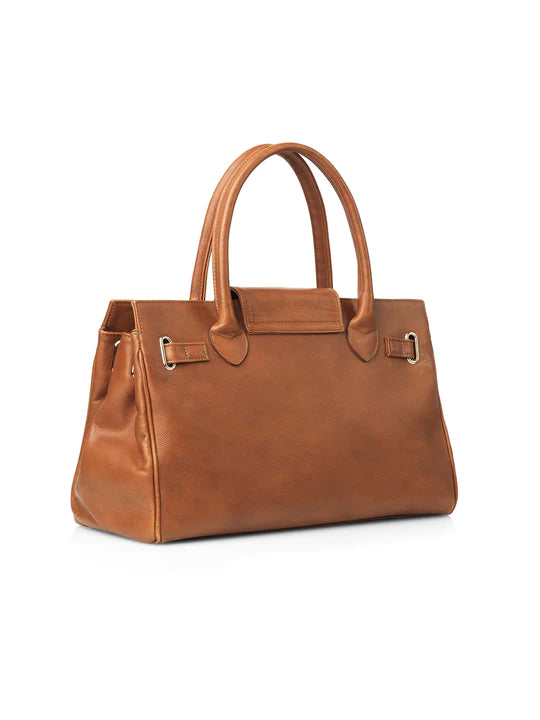 Windsor Handbag - Tan Leather