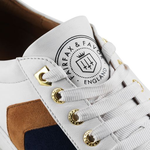 Alexandra Trainer - with Tan & Navy Suede