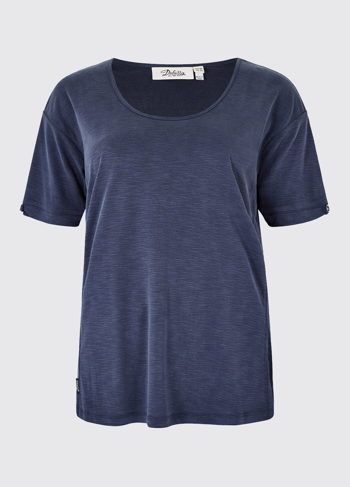 Cloyne Short Sleeved Top - Navy