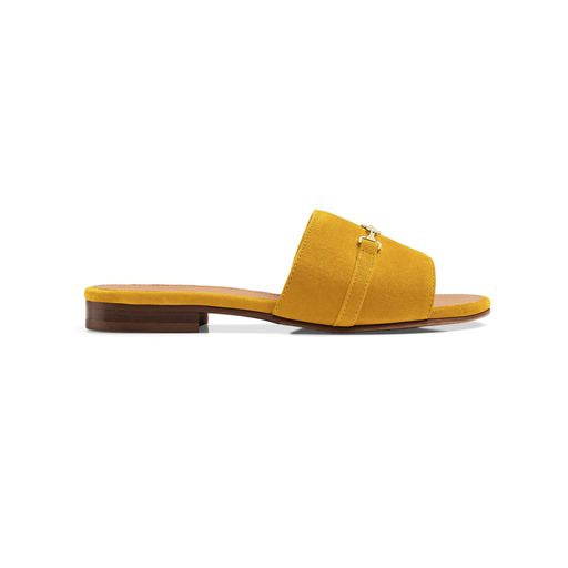 Heacham Sandal - Mango Suede