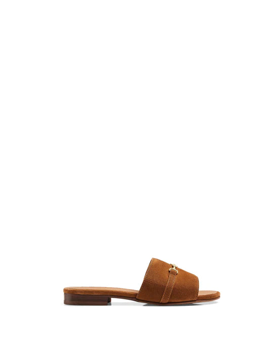 Heacham Sandal - Tan Suede