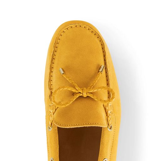 Henley Driver - Mango Suede
