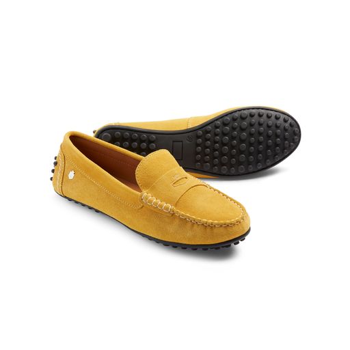 Hemsby Driver - Mango Suede - LAST PAIR