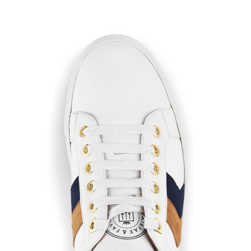 Alexandra Trainer - with Tan & Navy Suede