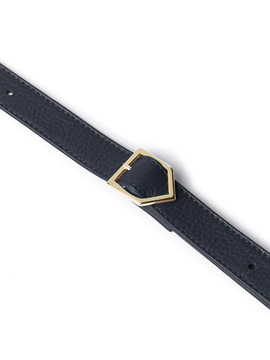 Windsor Handbag - Navy Suede