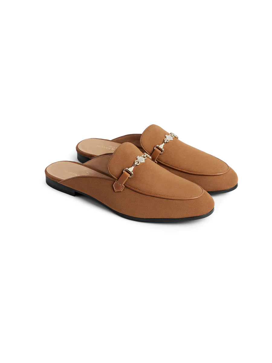 Tuddenham Mule - Tan Suede