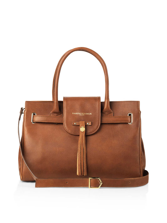 Windsor Handbag - Tan Leather