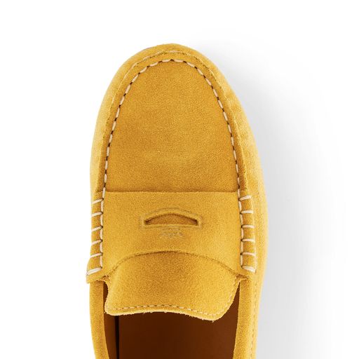 Hemsby Driver - Mango Suede