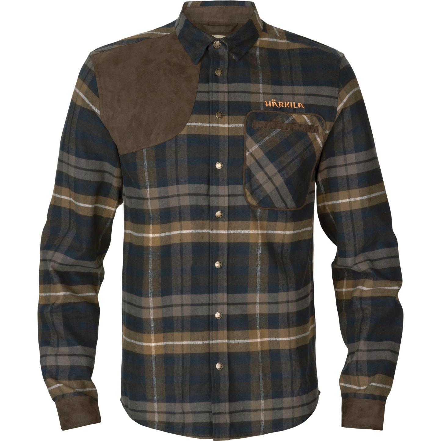 Jarne Shooting L/S Shirt - Dark Olive