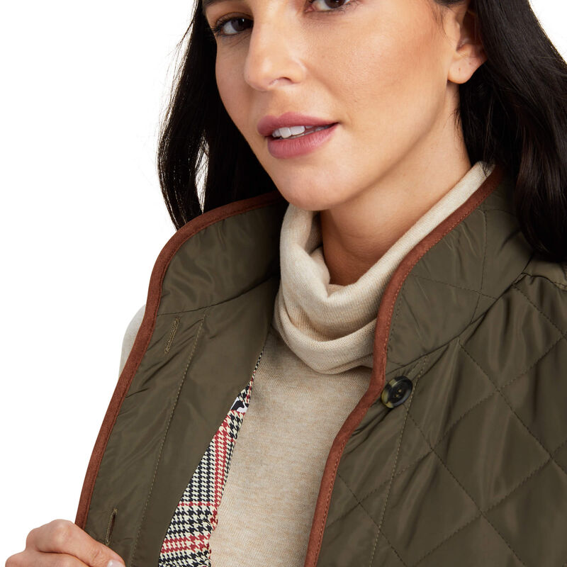 Woodside 2.0 Quilted Gilet - Earth