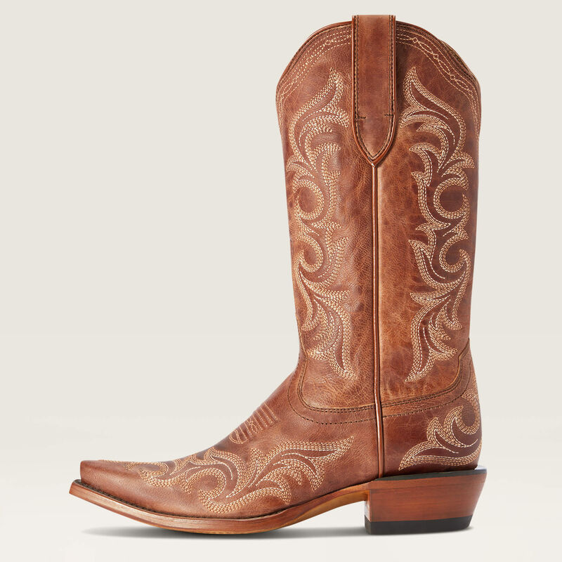 Hazen Western Boot - Whiskey Barrel