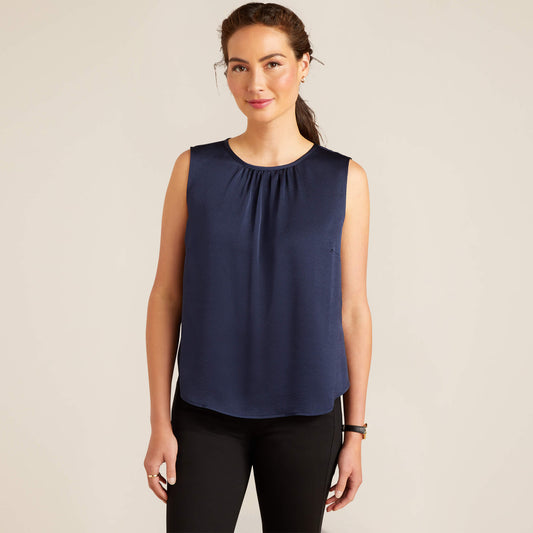 Bayview Blouse - Navy