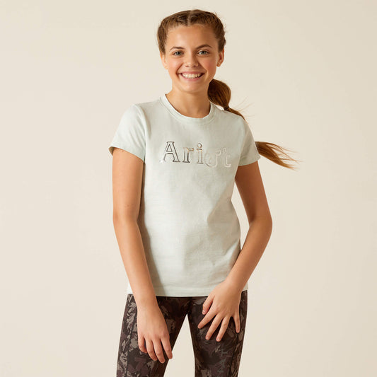 Kids' Saddle T-Shirt - Heather Plume