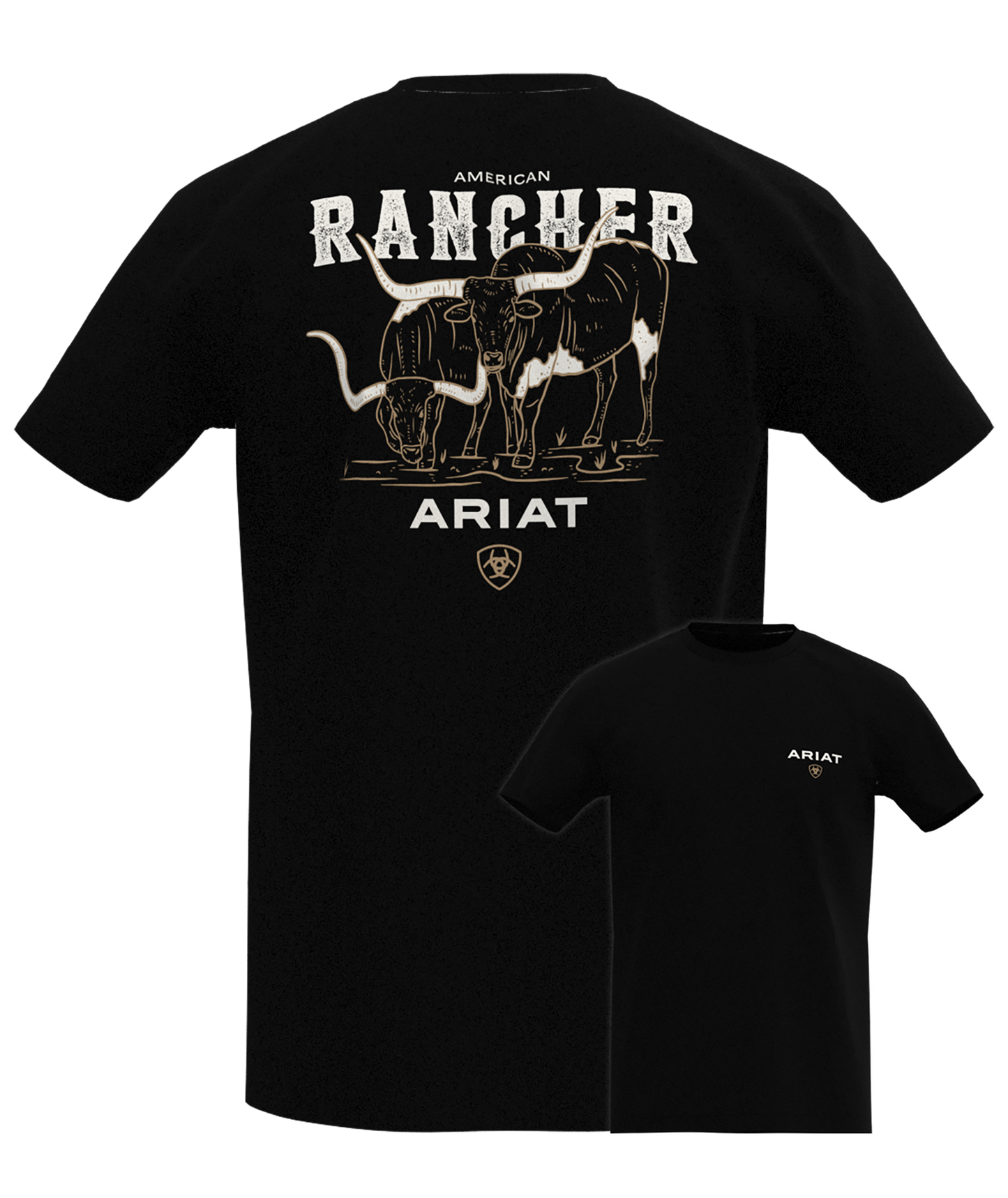 Ariat American Rancher T-Shirt - Black