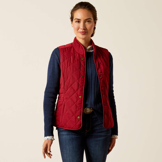 Woodside Quilted Gilet - Rubaiyat