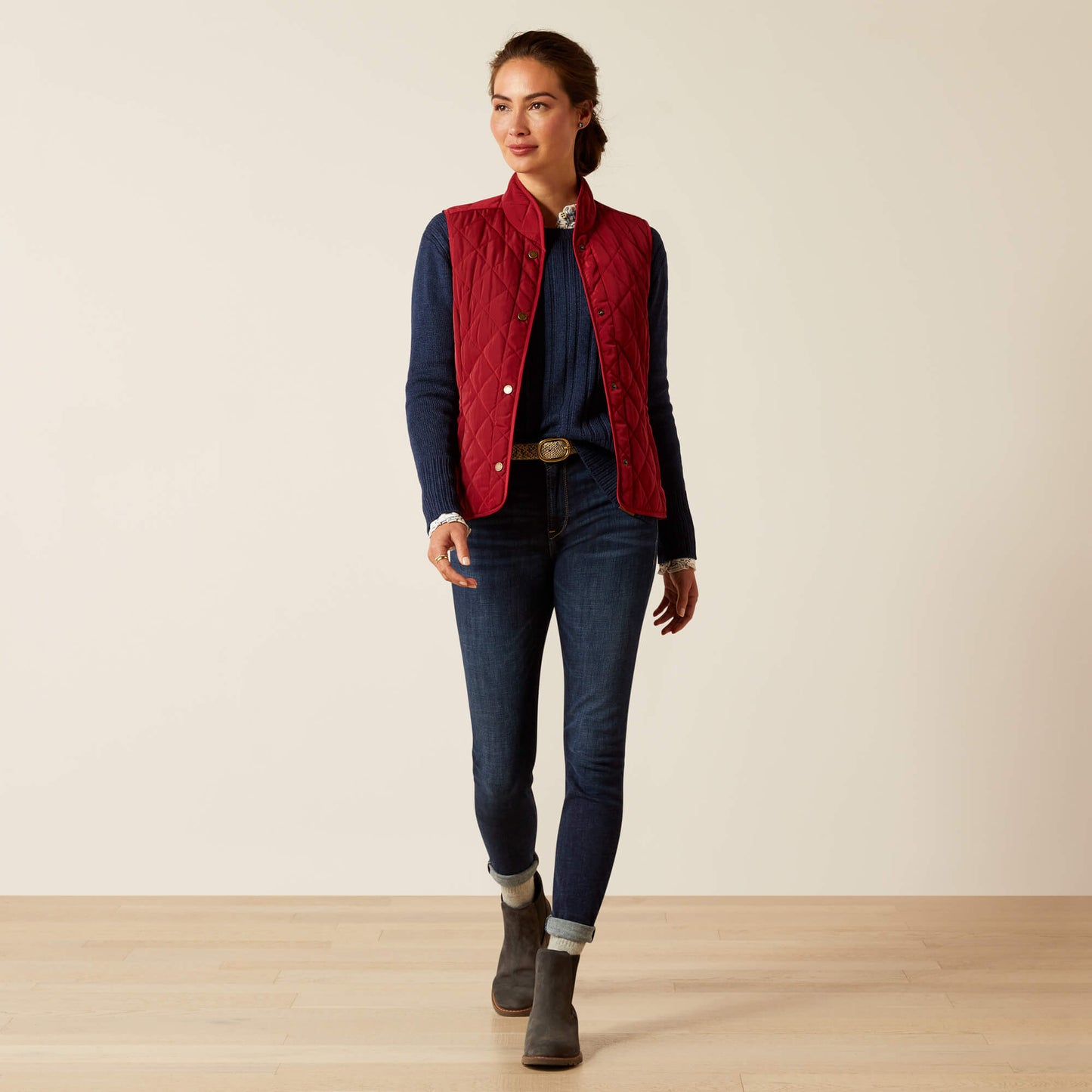 Woodside Quilted Gilet - Rubaiyat