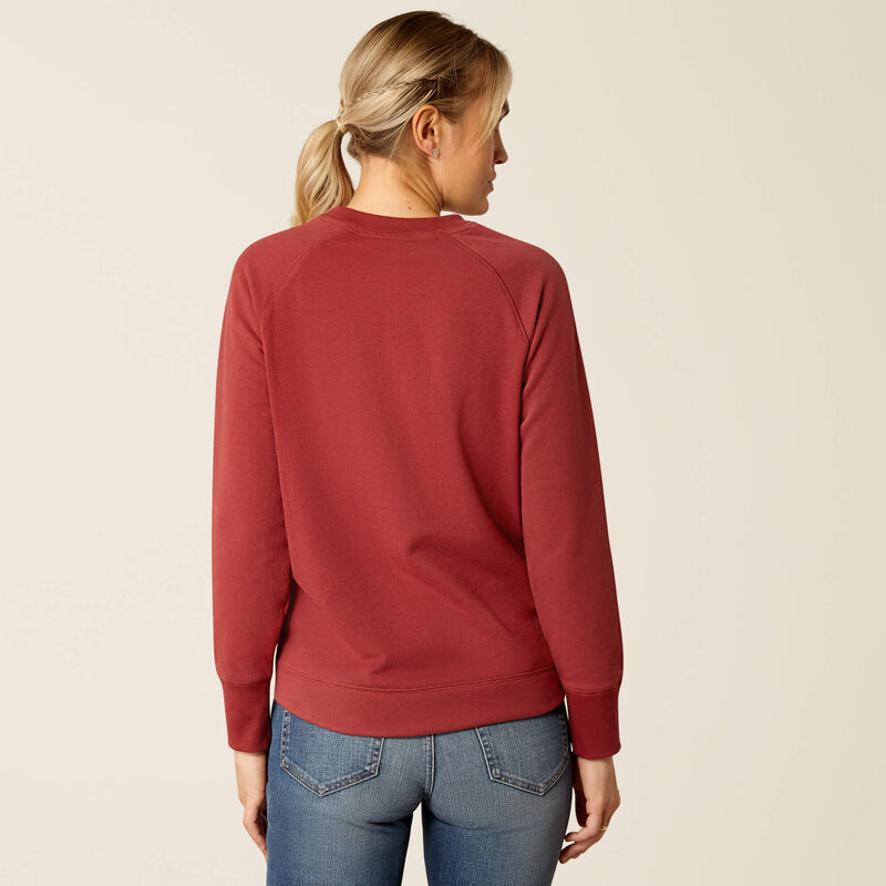 Benicia Sweatshirt - Burnt Russet