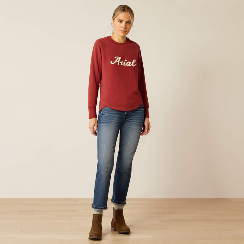 Benicia Sweatshirt - Burnt Russet