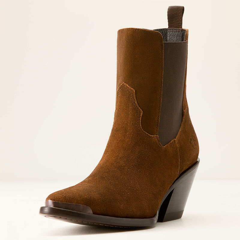 Shiloh Boot - Dark Ginger Suede